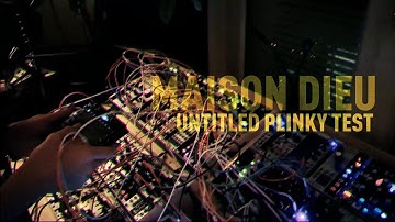 Maison Dieu — Untitled Plinky Demo