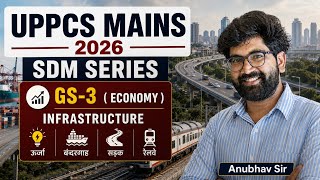 UPPCS Mains GS-3 Infrastructure | Complete Strategy, Notes & Current Affairs 2025-26