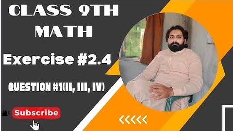 Class 9th Math unit-2 Exercise 2.4 Q, 1(ii,iii,iv)-laws of exponents to simplify - E. X. 2.4 Q1