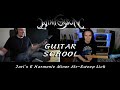 Wintersun Guitar School - Jari&#39;s E Harmonic Minor Alt-Sweep Lick Clip
