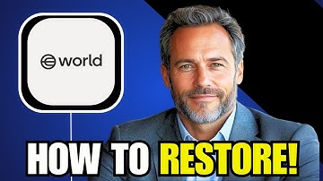 NEW! HOW TO RESTORE WORLD APP ACCOUNT IN 2025! FULL GUIDE!