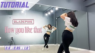 Full Count Blackpink - How You Like That Dance Tutorial Mirrored