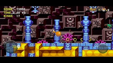 Sonic cd playthrough as tails PT 3 Tidal Tempest