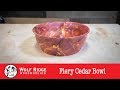 Woodturning: Fiery Cedar Bowl