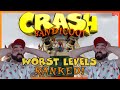 CRASH BANDICOOT 1 WORST LEVELS RANKED! N. Sane Trilogy Edition