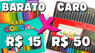 LÁPIS de COR CARO x BARATO | Faber-Castell SuperSoft X MultiColor screenshot 4