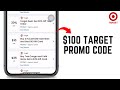 100 target promo code 2024 limited deals
