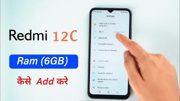 Redmi 12C: How to Increase RAM Memory | Redmi 12C Virtual RAM Kaise Badhaye