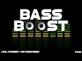 Song mashup with bass boost 2016