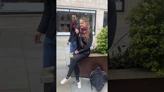 Giving rose to strangers🌹#youtubeshorts#beautifulgirl#streetvideo#foryou#strangers#randomgirls#fyp