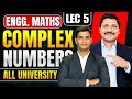 COMPLEX NUMBERS LEC 5 : ENGINEERING MATHS 1 ALL UNIVERSITY| FIRST YEAR SEM 1| DINESH SIR ENGINEERING