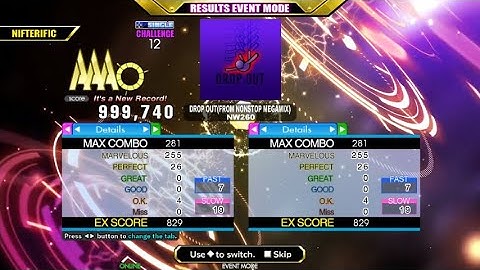 Judge 4 - DROP OUT(FROM NONSTOP MEGAMIX) (CSP-12) PFC - 26 perfect (Curilang