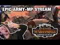 Epische armeen im stream multiplayer  total war warhammer 3