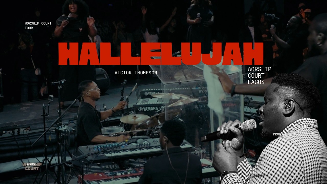 I Love you Lord | Hallelujah | Iwo loba - Victor Thompson ( Worship Court Lagos )