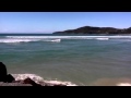 Glorious sun on Noosa Beach in mid winter