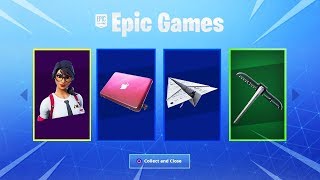 New Fortnite MAVEN Skin Bundle! Maven Skin & Techie Back Bling! (Fortnite Battle Royale NEW Skin)