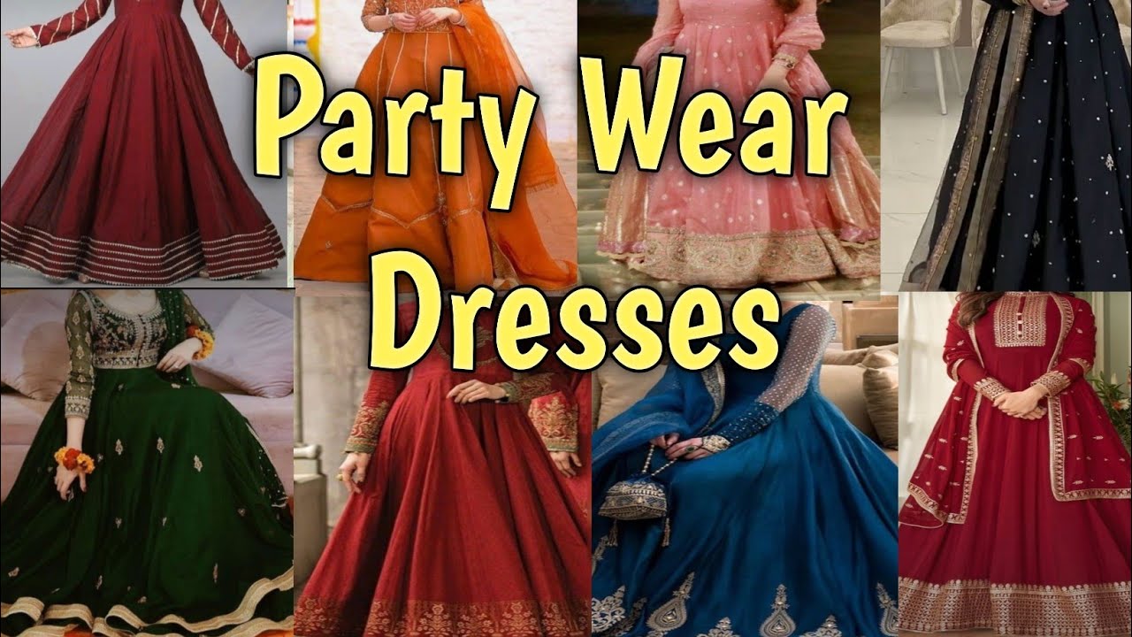 New Simple Gown Design 2020 | Plain Simple Gown Designs | Enhance Simple  Gowns By These Tips - YouTube | Simple gowns, Simple gown design, Long gown  design