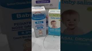 ماهي قطرةbaby saline drop وكيف تستخدم للأطفال والرضع وكم الجرعة (قطرة أملاح الأنف الخشم بيبي سلاين)