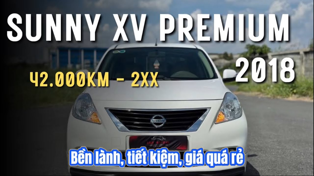 Ngon - Bổ - Rẻ: NISSAN SUNNY XV Premium 2018, xe tự động đời cao, đi chuẩn 42.000km, chỉ 2xx.