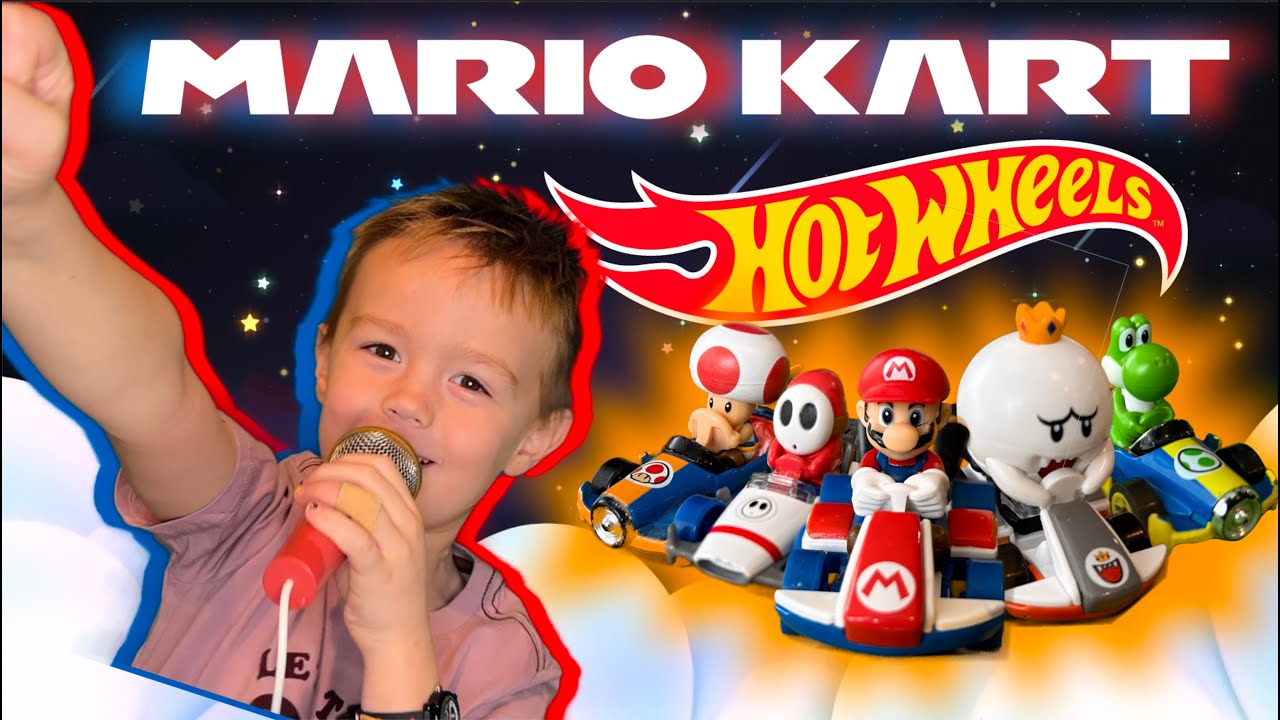 Mario Kart Hot Wheels Racing!