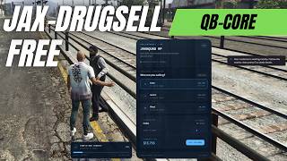 FREE QBCore Drug Sell Script | jax-drugsell | Realistic Deals, Buyer Reactions & Clean UI! 💊 | FiveM