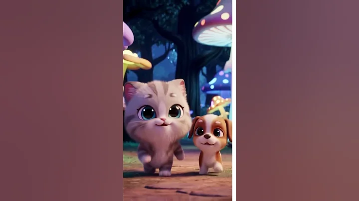 Video 10499031: forest kitten, cat kitten dog animal, cat cute kitten dog, kittens funny cat dog