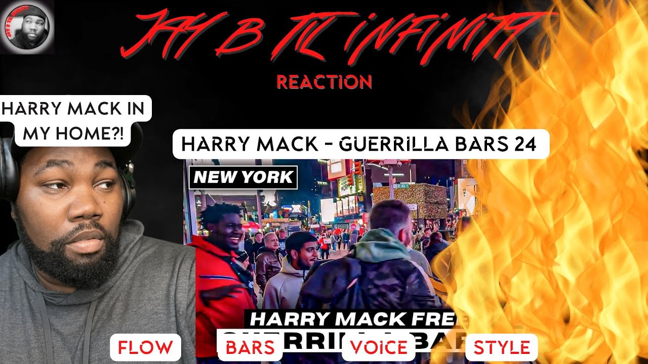 YOO HE TOOK OVER MY CITY! | Harry Mack Guerrilla Bars 24 (REACTION!)