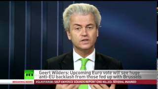 Geert Wilders op Russische televisie