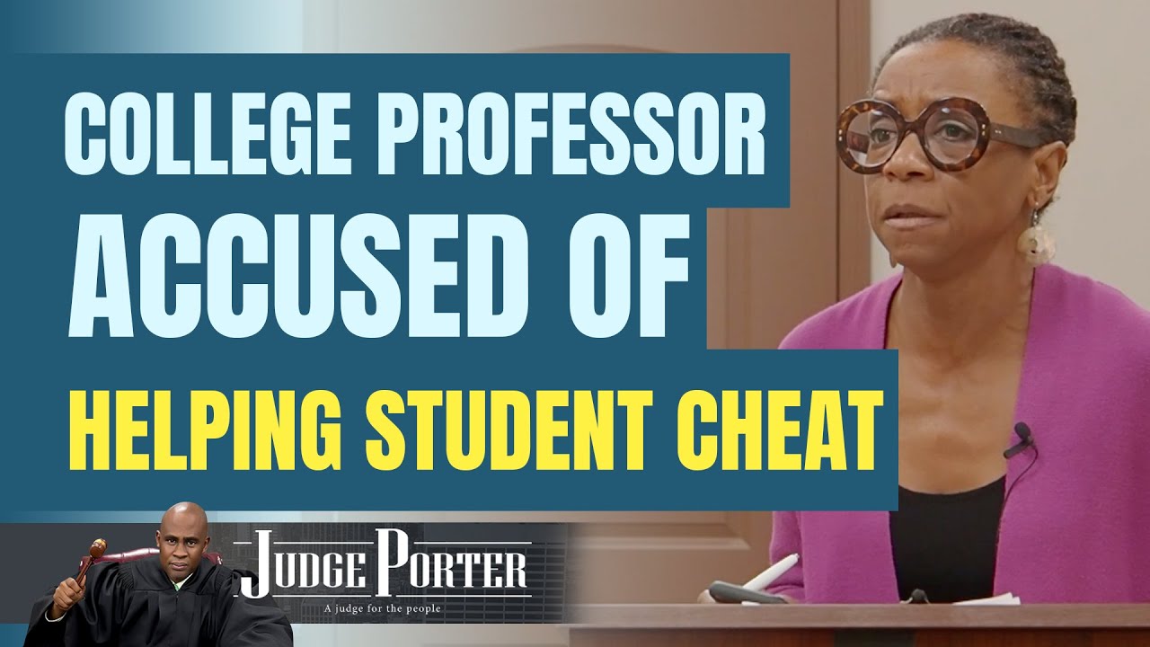 College Professor Accused of Helping Student Cheat.