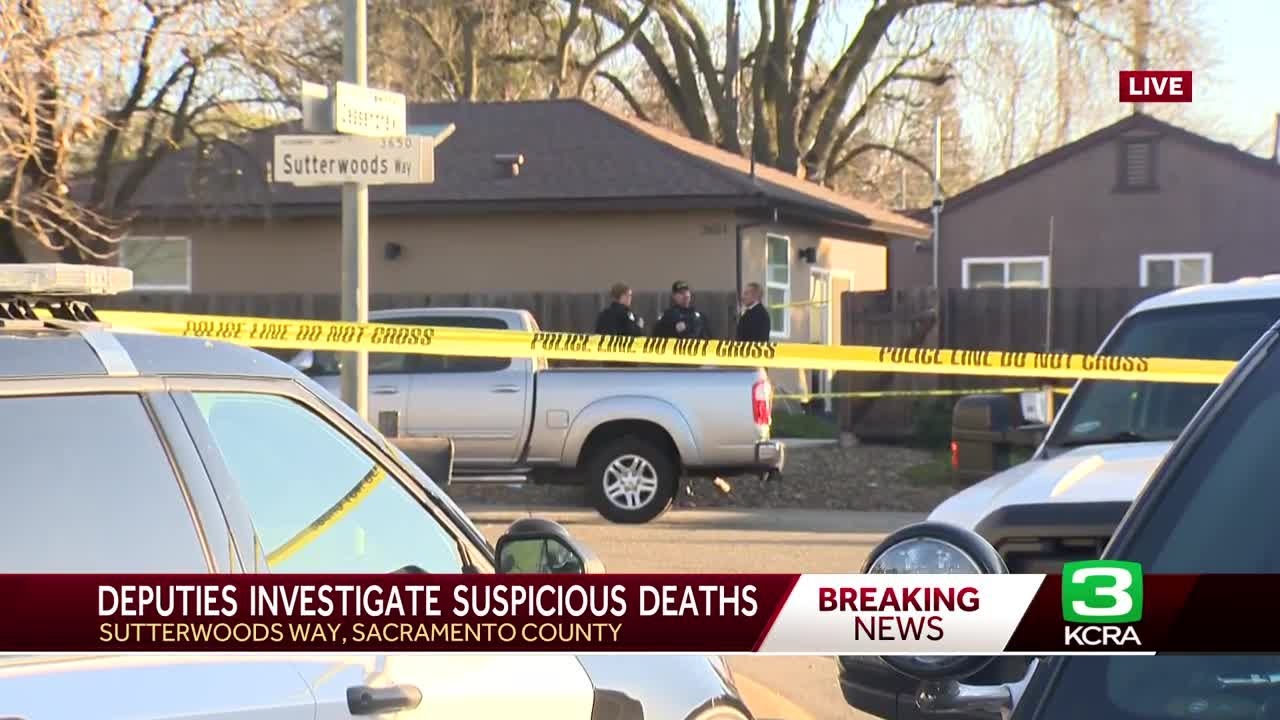 Sacramento sheriff says deaths of 2 people considered suspicious