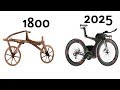 Evolution of Bicycles 1790 - 2020