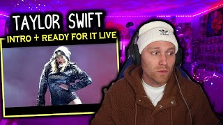 Taylor Swift   intro + ready for it live # reputation tour REACTION
