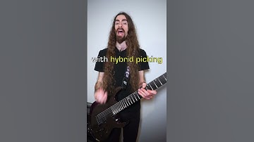 Hybrid Picking - Why you should use it  #guitarlesson