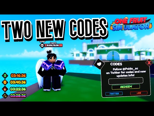 MORE NEW CODES (One Fruit Simulator) 