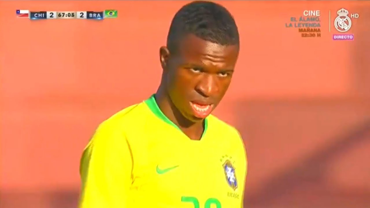 Vinicius Jr vs Chile U-20 | Every Touch | 15/10/2018