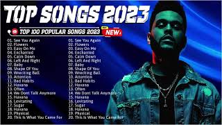 Billboard Top Songs 2023 - Rihanna, Tones And I, Ed Sheeran, Charlie Puth, Maroon 5