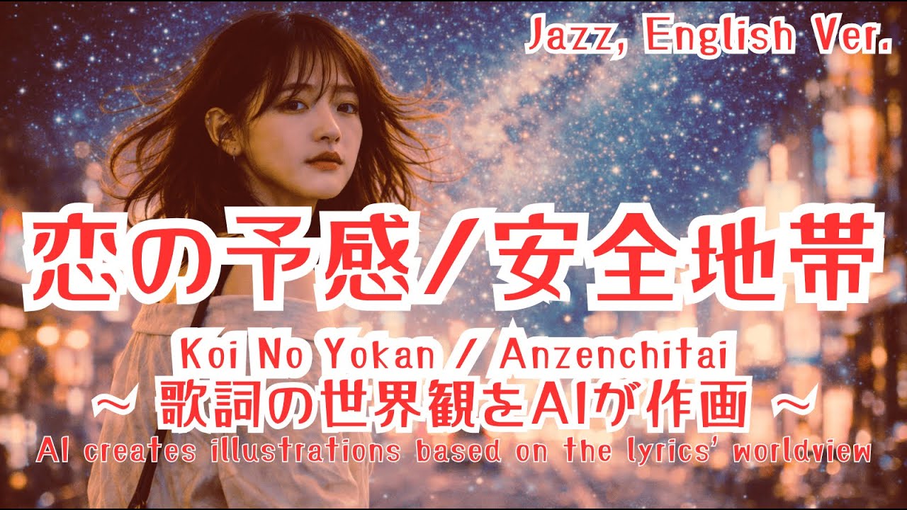 Premonition of Love/Anzenchitai [ai jazz vocal Japanese cover