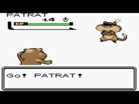 Pokemon Kalos Crystal GBC Rom Hack - Youngster Joey Fight