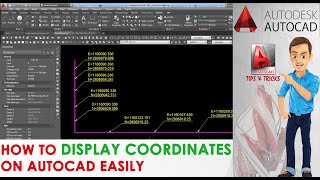 How To Display Coordinates On Auto CAD Drawings screenshot 2