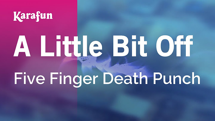 A Little Bit Off Karaoke version - Karaoke performance video thumbnail