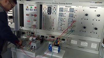 Induction machine training system educational lab equipment DLWD-DJ22-M