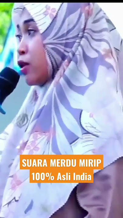 suara merdu mirip India asli😘 - Hj. Kharisma Yogi Noviana
