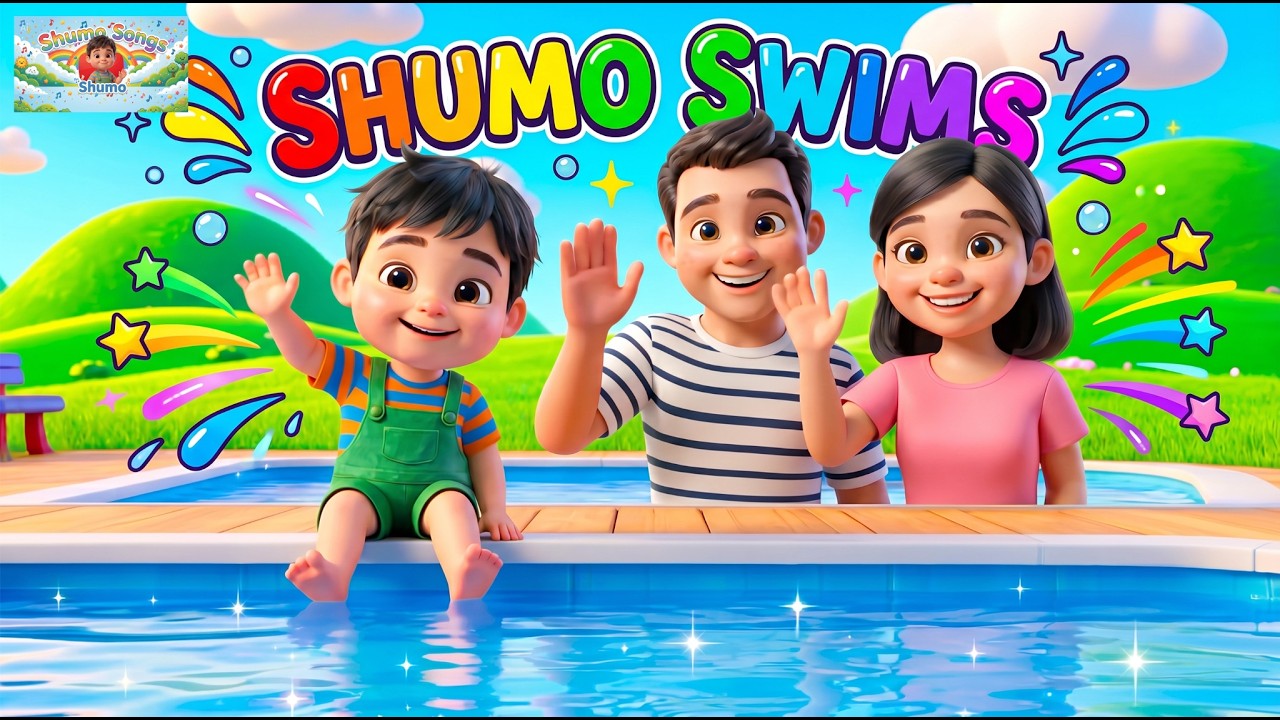 Shumo Swimming Song 💦 | Fun Pool Song for Kids | Splash Splash Nursery ...
