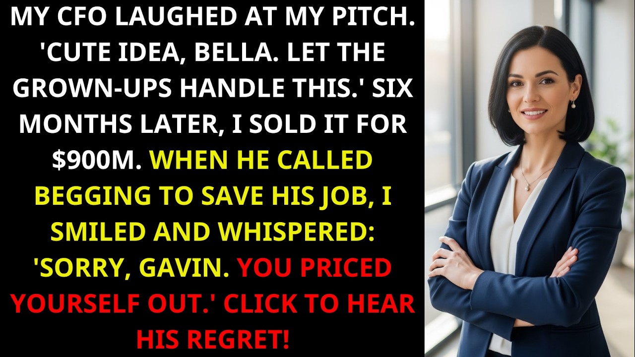 The CFO Laughed At My Proposal—Six Months Later I Sold It For $900M