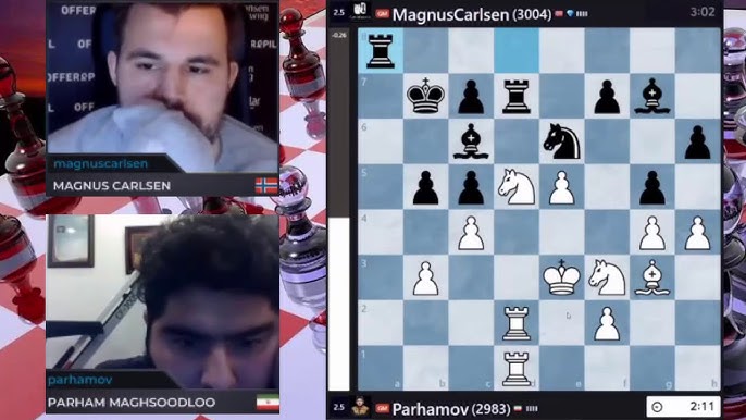 Magnus Carlsen (2839) vs Maxime Vachier-Lagrave (2727)