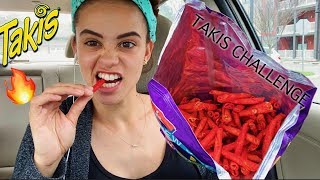 TAKIS CHALLENGE (BIG BAG) *Eating Sounds*