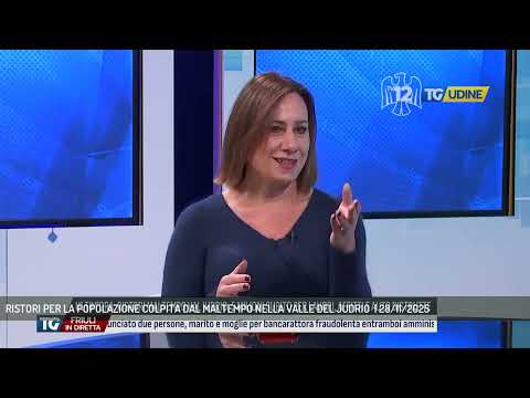 RISTORI PER LA POPOLAZIONE COLPITA DAL MALTEMPO NELLA VALLE DEL JUDRIO  | 28/11/2025
