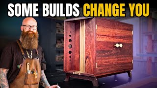 This Woodworking Project Might Be My Best Yet | Whiskey & Liquor Cabinet