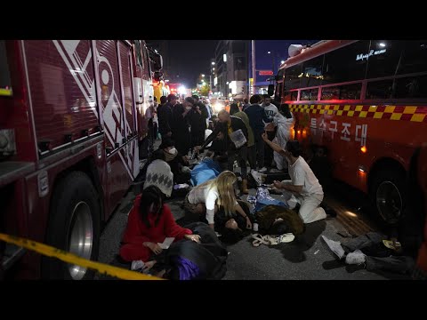 146 dead, dozens more injured after Halloween crowd surge in South Korea