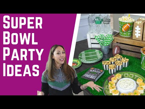 Tantalizing Superbowl Party Decorations & Food Ideas Culinary Creations